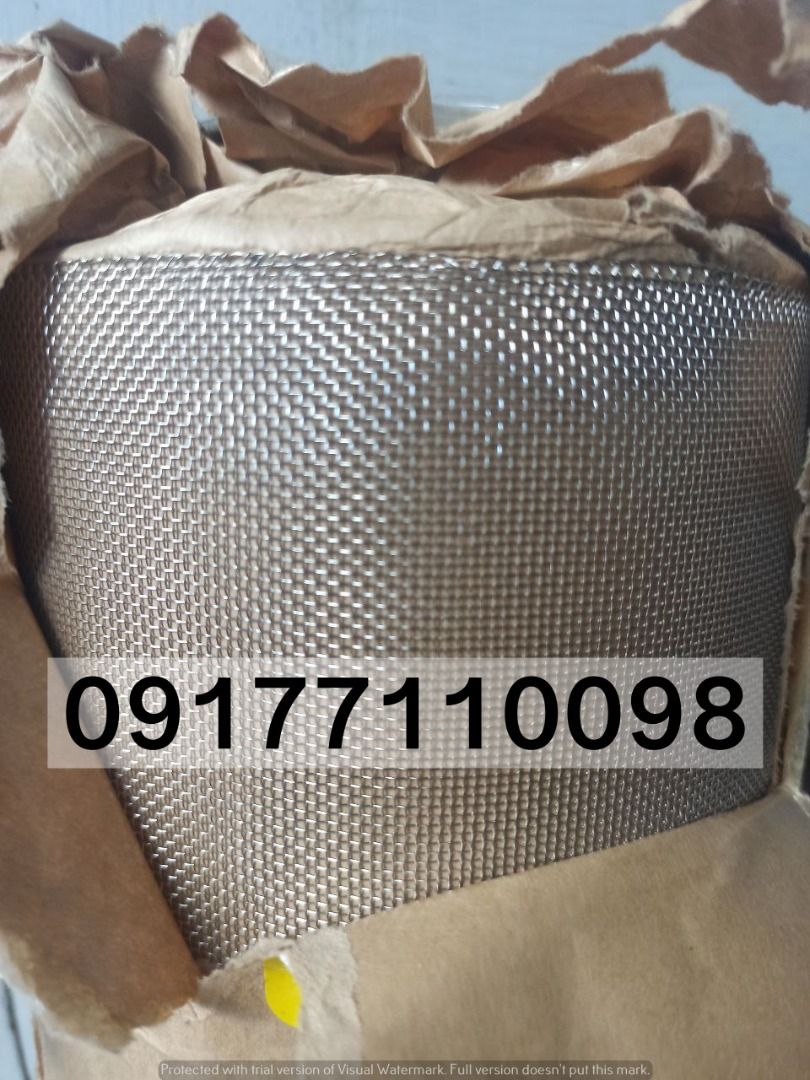 Ss304 Woven wire mesh #18 (Category: Construction Tools & Equipment) located in Manila. Submitted by joeyroque09 (Listing ID 1336946850, Image 2). Description: .