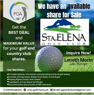 (Category: ) located in . Submitted by leneth.pgaclubshares (Listing ID 1336917069, Image 1). Description: .