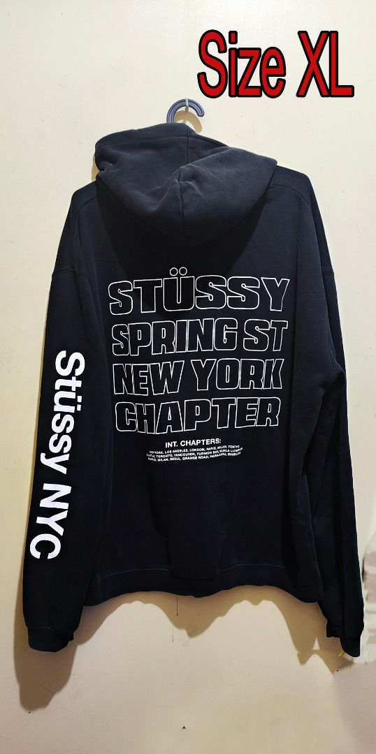 Stussy worldwide hoodie top