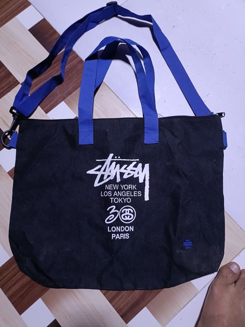 Stussy 2 way tote bag shop