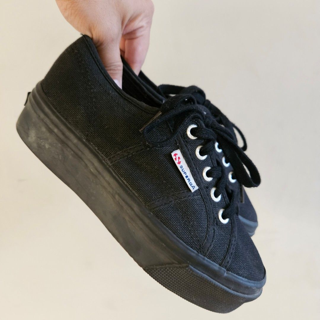 Superga double platform shop