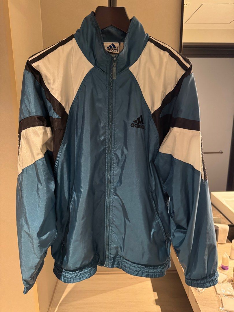 vintage 90s adidas windbreaker jacket Carousell