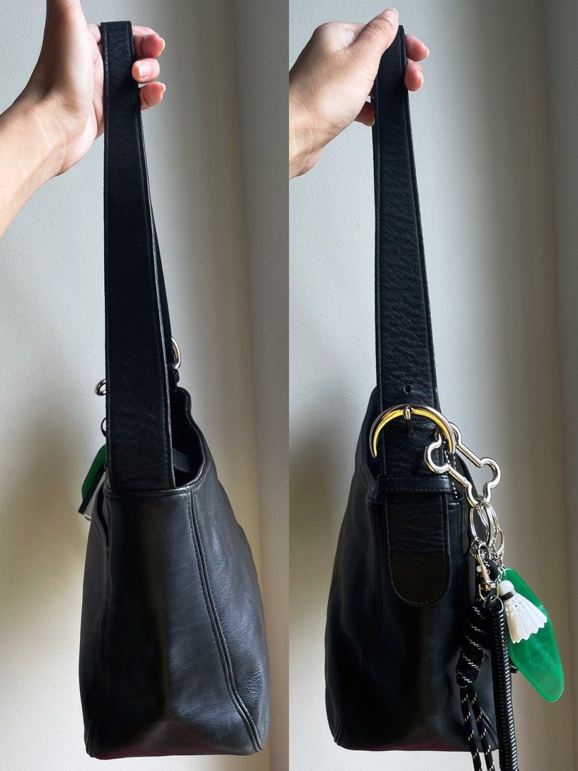 Vintage coach leather bag top