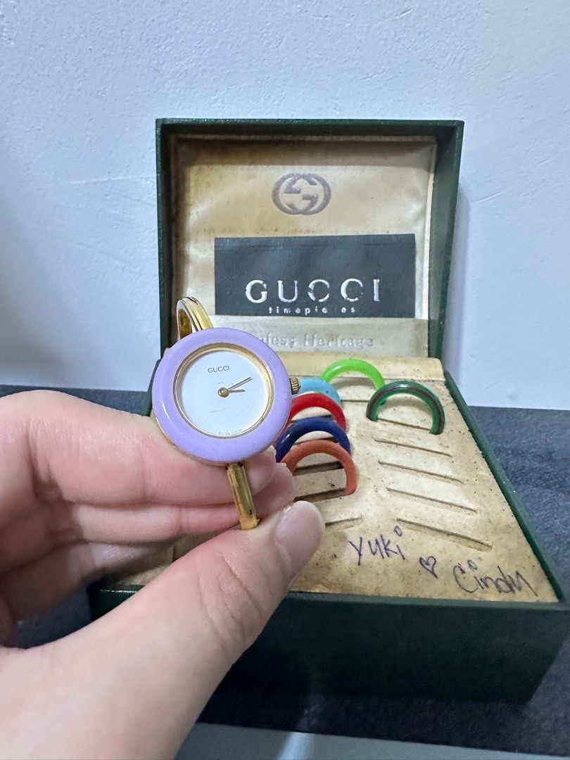 Gucci interchangeable watch shop