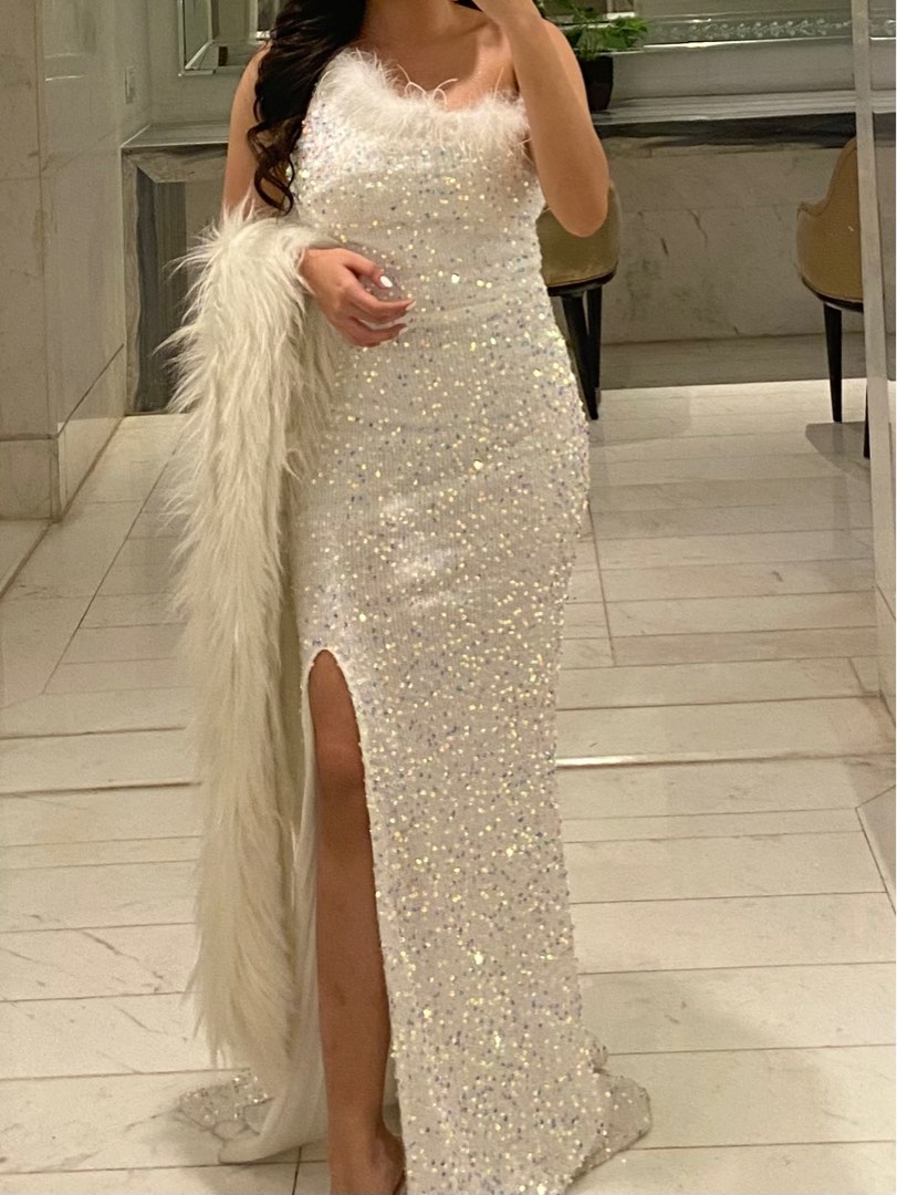 White christmas theme party dress outlet