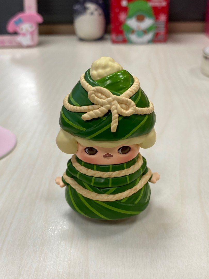 wts/lfb popmart pucky the feast rice dumpling (Category: Designer & Blind Box Toys) located in Paombong. Submitted by blindletter (Listing ID 1336991115, Image 1). Description: wts / lfb popmart ph 🎀 pucky the feast rice dumpling 🏷️ ₱450 with box, foil, and card loc alabang mop gcash mod sdd/lbc.