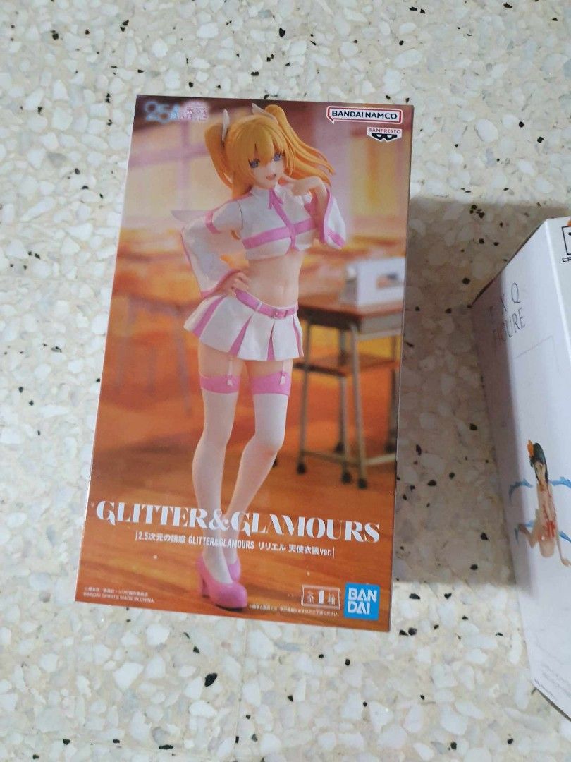 2.5-jigen no Yuuwaku - Amano Ririsa - Glitter & Glamours - True Angel Form Ver. (Bandai Spirits) Anime Figure Figurine Statue (Category: Toy Figures) located in Singapore. Submitted by chikara130 (Listing ID 1337206221, Image 1). Description: .