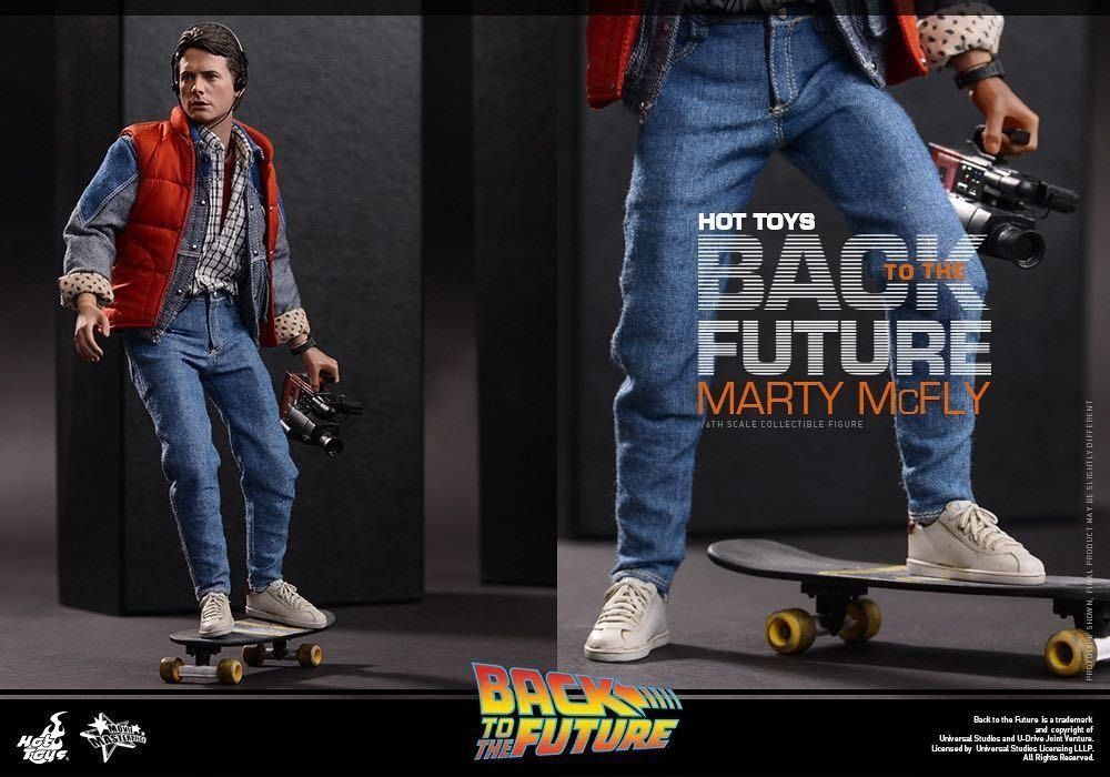 全新 未開封 Hottoys Hot Toys 回到未來 BTTF Back to the Future Part 1 Marty McFly ...
