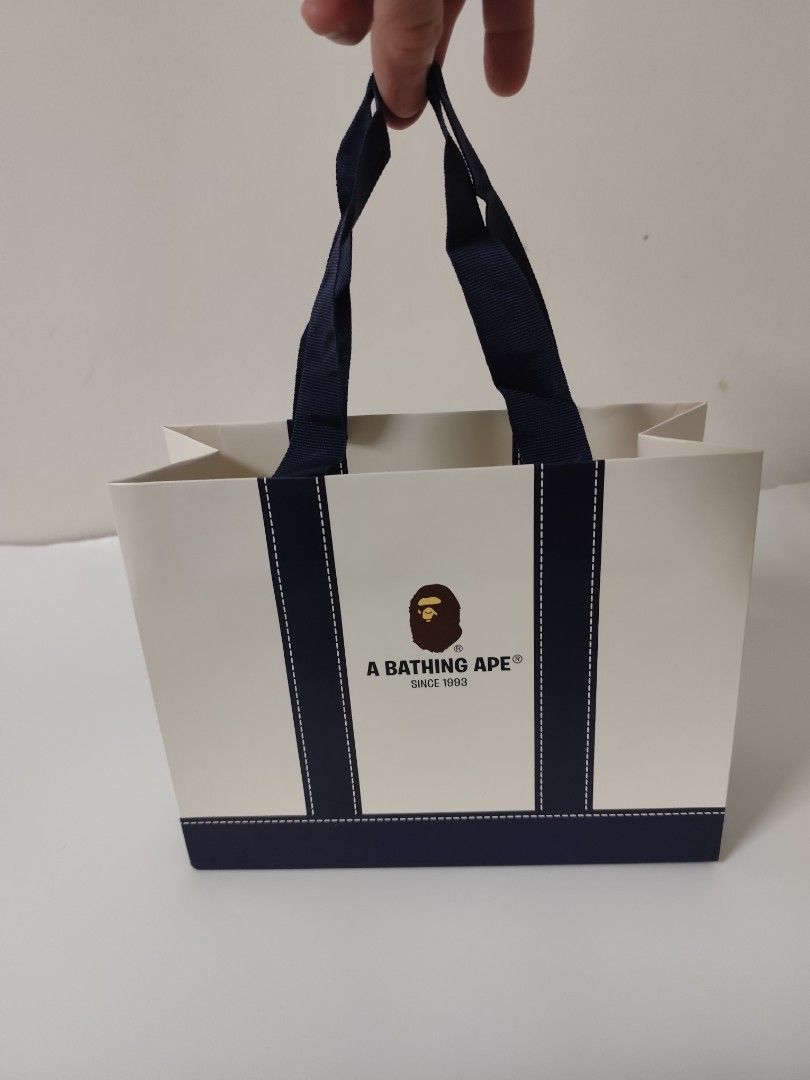 A Bathing Ape paper bag