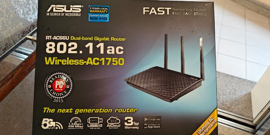 Asus RT-AC66U Router ( Brand New )63223792455169118