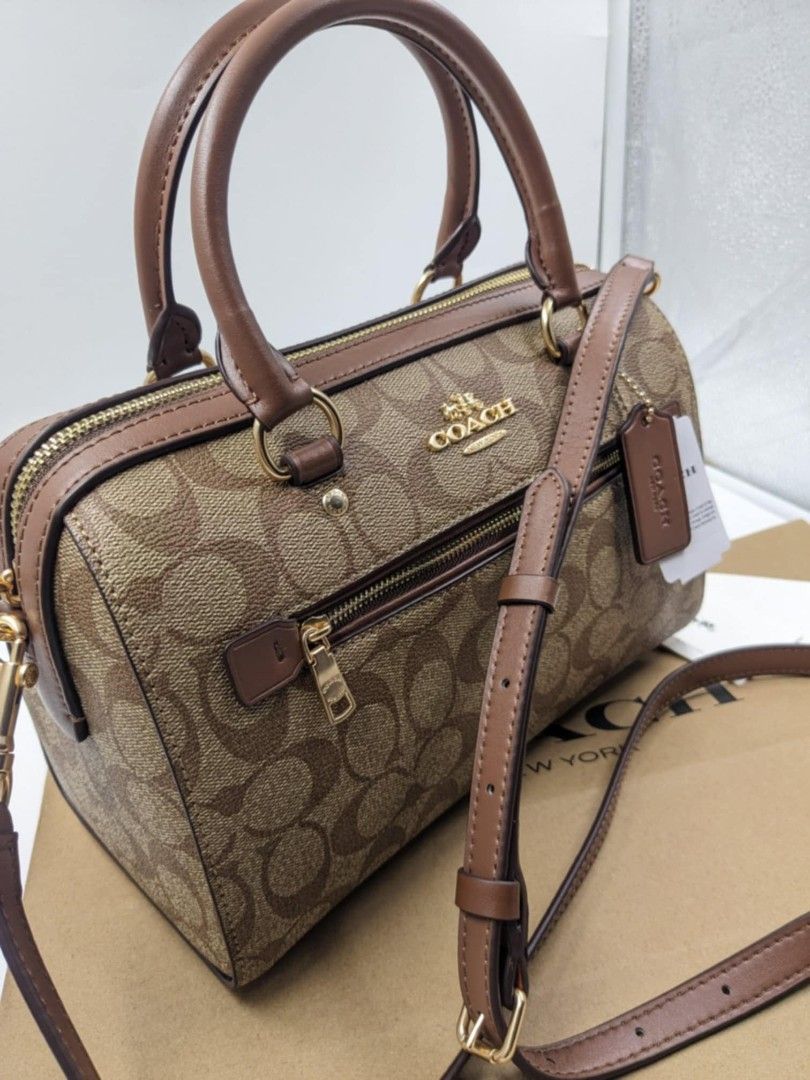 Authentic Coach Rowan Satchel (Category: Luxury Bags & Wallets) located in Las Pinas. Submitted by luxlahvu2017 (Listing ID 1337196878, Image 3). Description: Authentic Coach Rowan Satchel ( open for COD ).