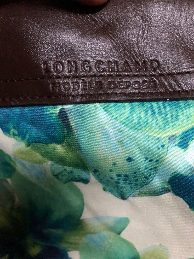 Authentic Longchamp Ykk zipper tote bag