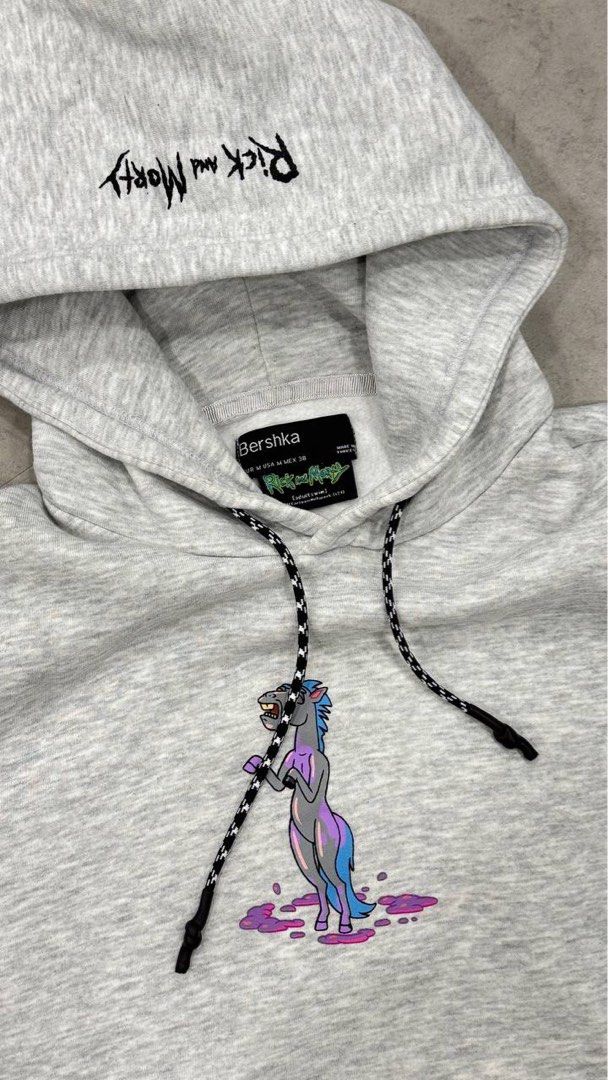 Rick and morty hoodie bershka on sale