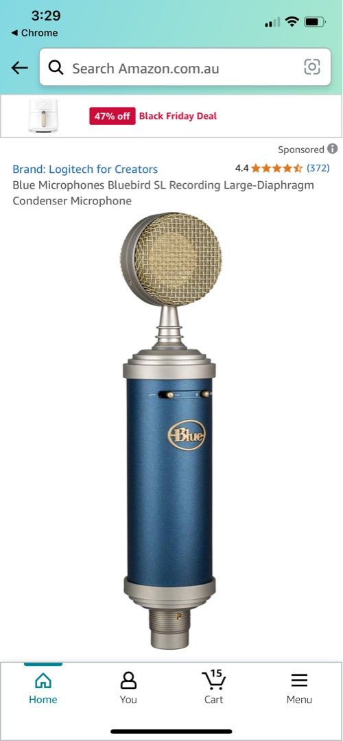 Blue Microphones Bluebird Large Diaphragm Studio Condenser Microphone (Category: Microphones) located in Marikina City. Submitted by aububot (Listing ID 1337094613, Image 2). Description: Bluebird Condenser Studio Microphones Cardioid Microphone Bought in Australia With box Barely used Rfs: no longet using it Location Marikina.