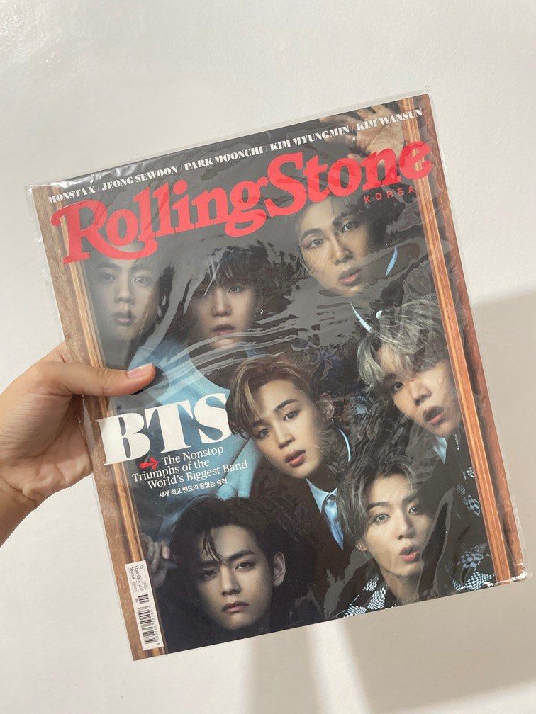 BTS Rolling Stone Magazine (Category: Magazines) located in Cavite. Submitted by everywonu (Listing ID 1337111763, Image 1). Description: Loc: Imus Cavite MOP: GCash MOD: J&T SDD.