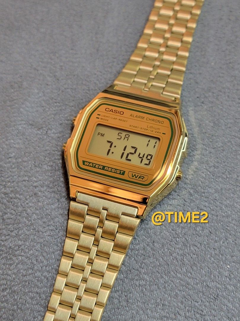 Vintage casio gold discount