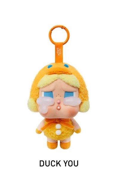 Pop mart Crybaby crying again Duck you (Category: Designer & Blind Box Toys) located in Bacoor. Submitted by mc_shopper (Listing ID 1337043877, Image 3). Description: SRP price Available: Duck you Sealed foil Can ship via J&T or same delivery via Lalamove 📍Bacoor Cavite .