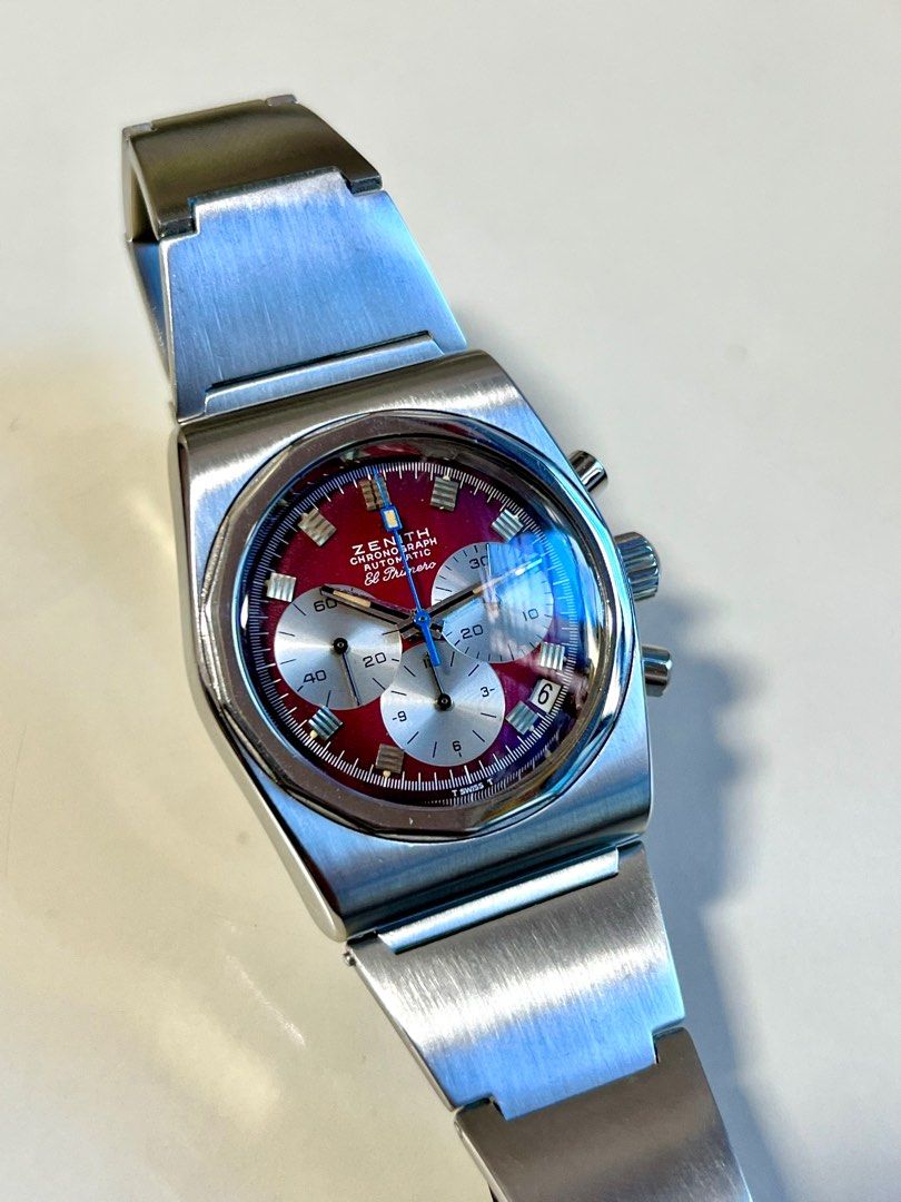 FSOT Vintage Zenith El Primero A781 chronograph watch