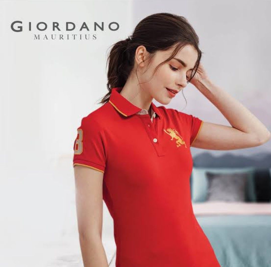 GIORDANO Women s Lion Polo aspack Women s Fashion Tops Others Tops on Carousell