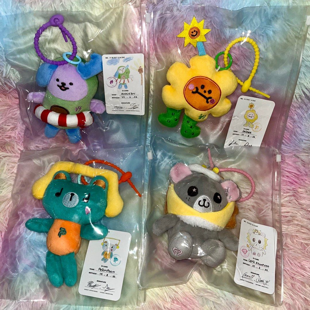 GMMTV Doll KeyChain PermPoon JaiDee AvoCean Look KhunNoo, Hobbies & Toys,  Memorabilia & Collectibles, Fan Merchandise on Carousell