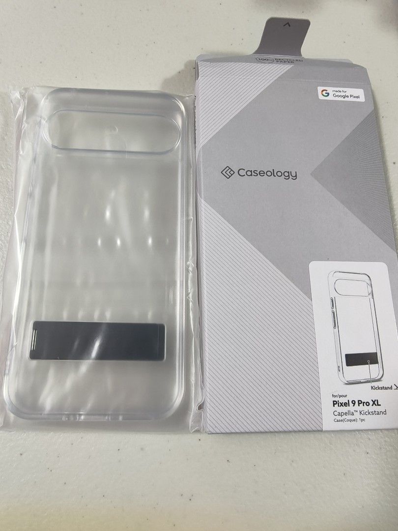 Google Pixel 9 Pro XL Case (Category: Cases & Sleeves) located in Quezon City. Submitted by btz753 (Listing ID 1337093278, Image 1). Description: Caseology Kickstand bnew sealed from US for Pixel 9 Pro XL..pick up or deliver @buyer's account loc Proj 7 QC.