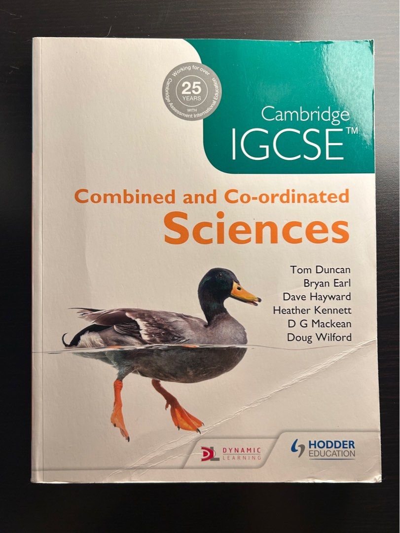 Hodder Education Cambridge IGCSE Combined and Co-ordinated Sciences ...