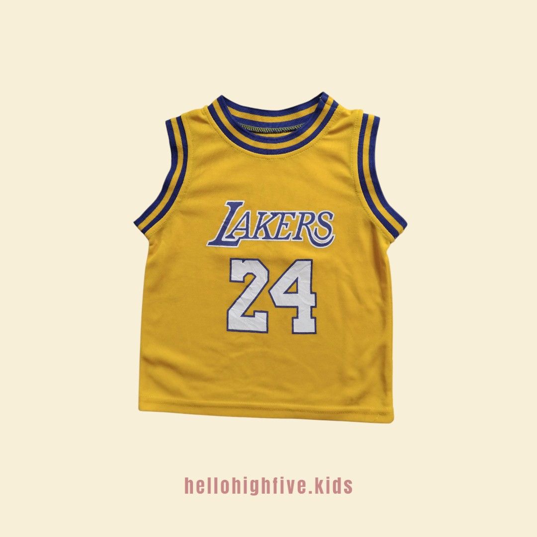 Jersey lakers kobe fashion anak 2t, Bayi Anak, Baju Anak Laki