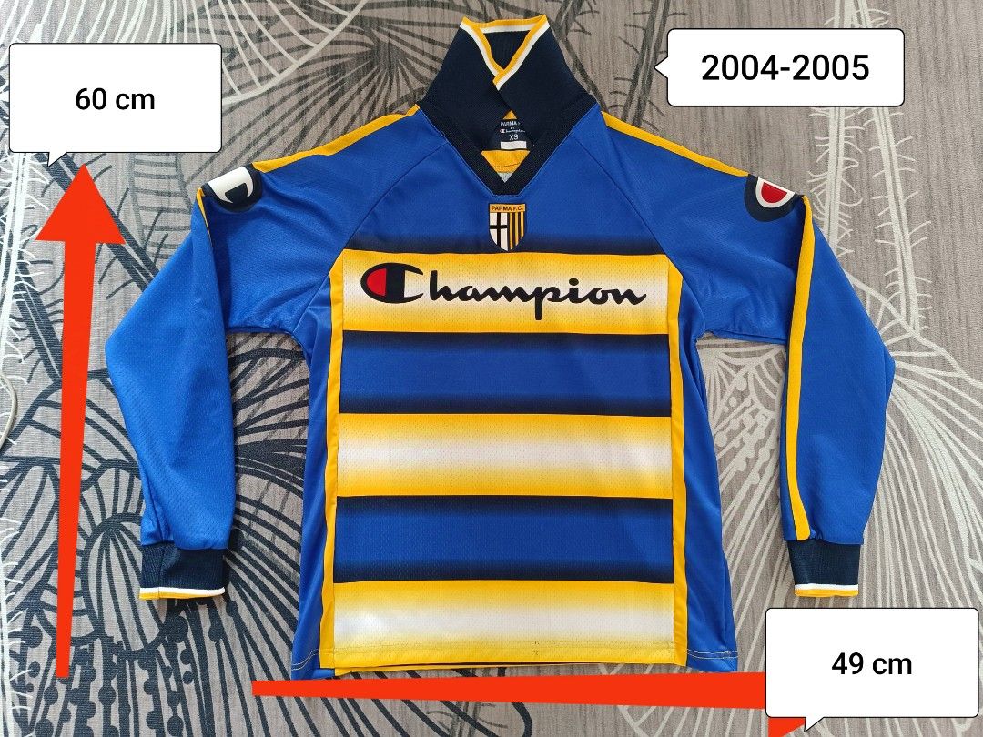 2004/05 Parma Home Football Shirt / Official Champion Soccer