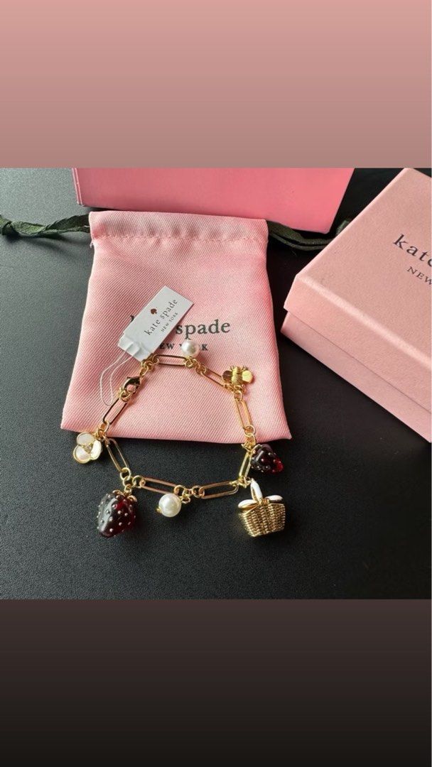 Kate spade bracelets (Category: Bracelets) located in Manila. Submitted by stack.in.it (Listing ID 1337221613, Image 1). Description: 1,400 each with paperbag and dustpouch.