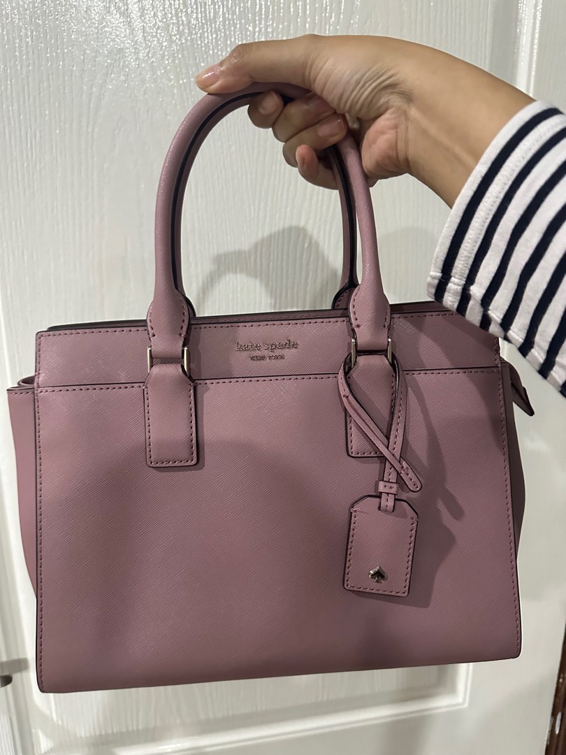 Kate spade cameron medium satchel dusty peony best sale