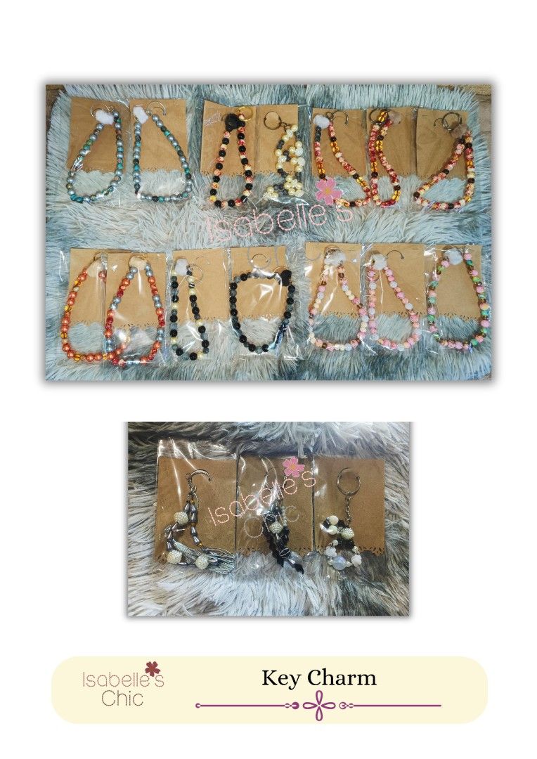 Key charms (Category: Other Accessories) located in Imus. Submitted by cmp888 (Listing ID 1337234498, Image 1). Description: diy key charms sml single 50.00 bracelet key charms 120.00.
