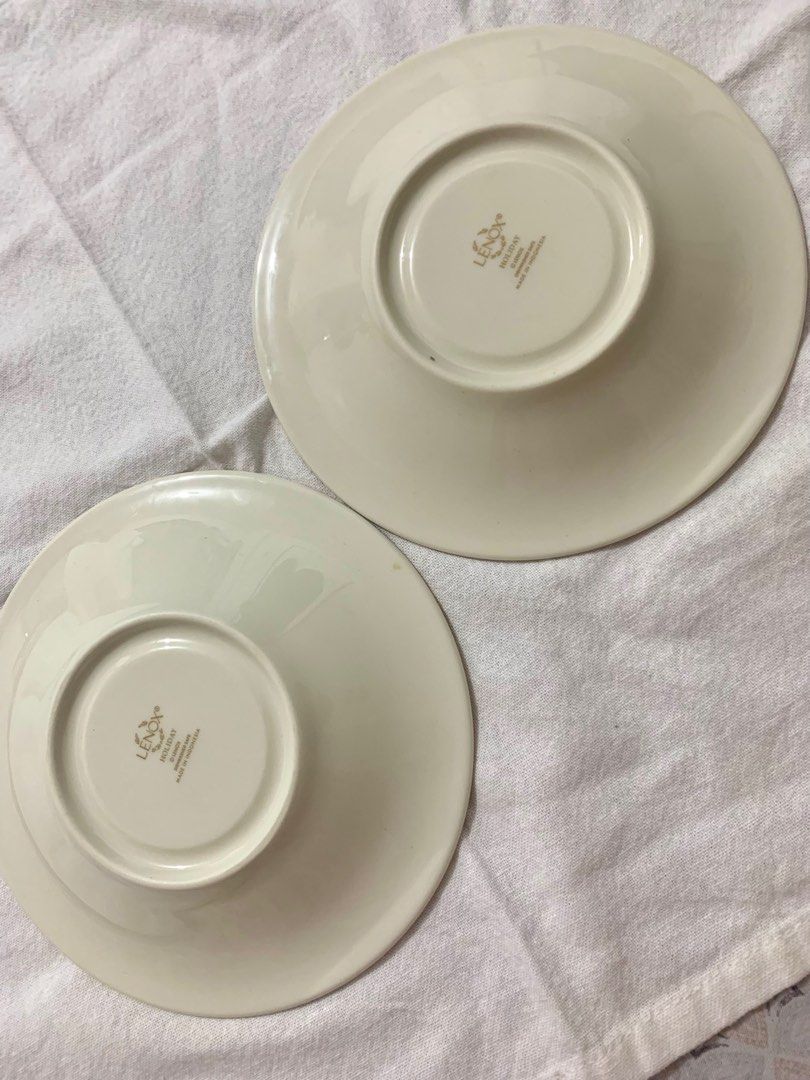 Lenox saucer Made in Indonesia (Category: Coffee & Tea Tableware) located in Olongapo. Submitted by sbm07 (Listing ID 1337209733, Image 3). Description: 2 Pcs Lenox Saucer. Made in Indonesia. Brand New. @950 both.