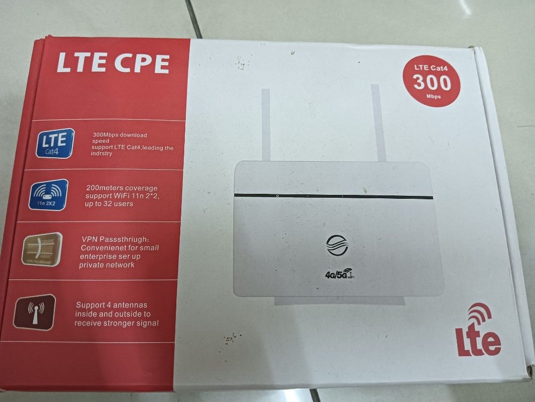 Modem Cpe Sim LTE CPE sim card wifi modem, Computers & Tech, Parts & Accessories ...