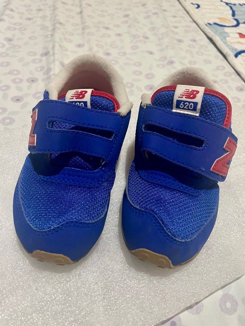 New Balance Toddler Shoes (Category: Babies & Kids Fashion) located in San Juan City. Submitted by _anojeiram (Listing ID 1337114537, Image 1). Description: Authentic. No heel drag. Needs cleaning. RFS: Outgrown Can send more photos/video if requested (sure buyer only) Actual Picture posted — color may vary due to lighting. SF shouldered by the buyer..