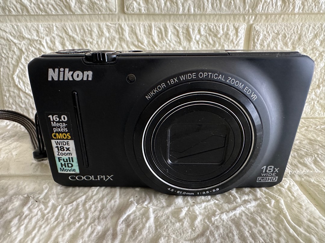 Nikon Coolpix S9200 Digital Camera , Photography, Cameras on Carousell