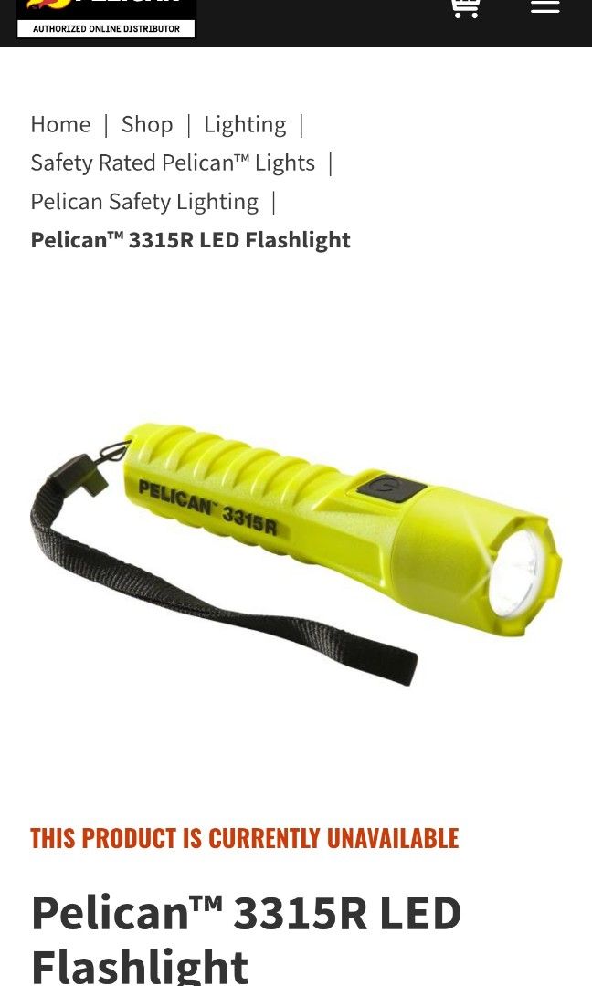 PELI LED Rechargeable Flash Light/Torch (Category: Construction Tools & Equipment) located in Manila. Submitted by pauduro (Listing ID 1337067131, Image 3). Description: PELI LED Rechargeable Flash Light/Torch Opened for testing only Never been used Ex Proof - Zone 0 176 Lumens High.