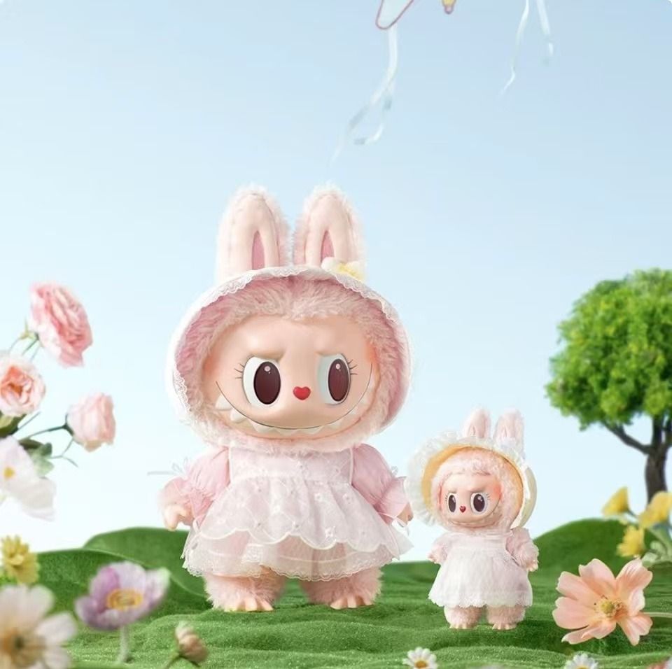 とも 新品POPMART LABUBU MOKOKO第2代 第3代 Popmart mokoko Labubu 海外land限定 三代（Popmart mokoko