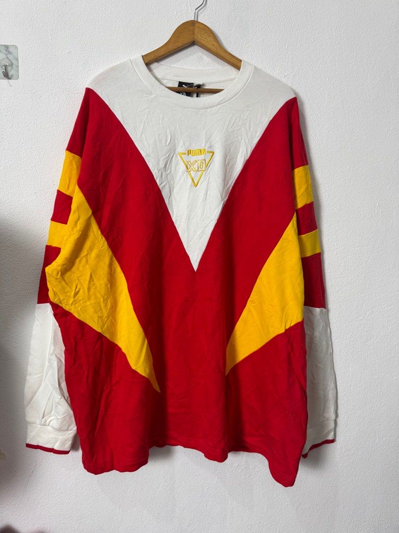Puma x xo yellow hoodie top