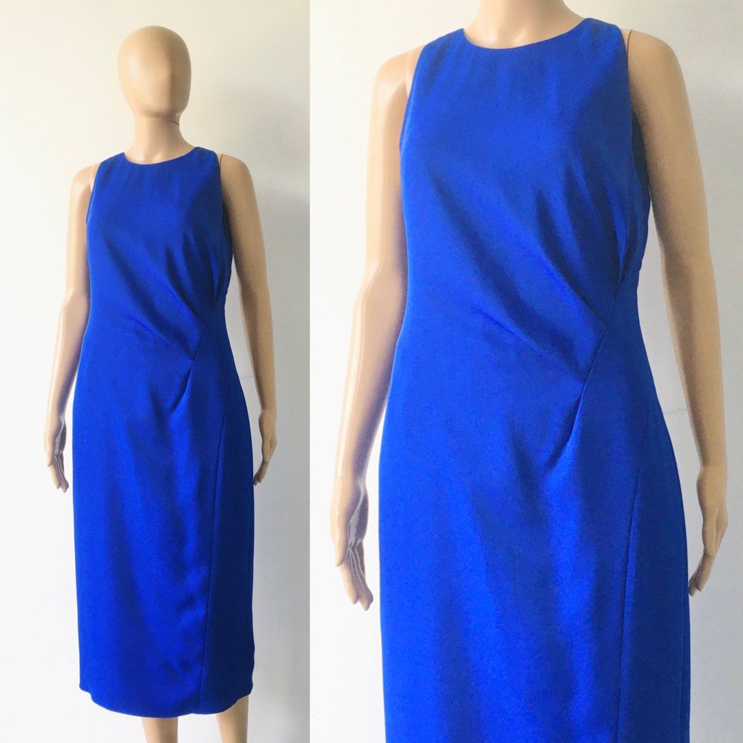 Royal Blue Elegant Office Midi Dress (Category: Dresses) located in Daraga. Submitted by kaiyele (Listing ID 1336010909, Image 1). Description: .