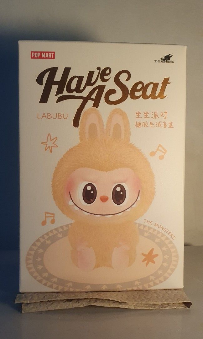 [sealed] Labubu V2 Have A Seat Shenzhen - Ququ, Hobbies & Toys, Toys ...