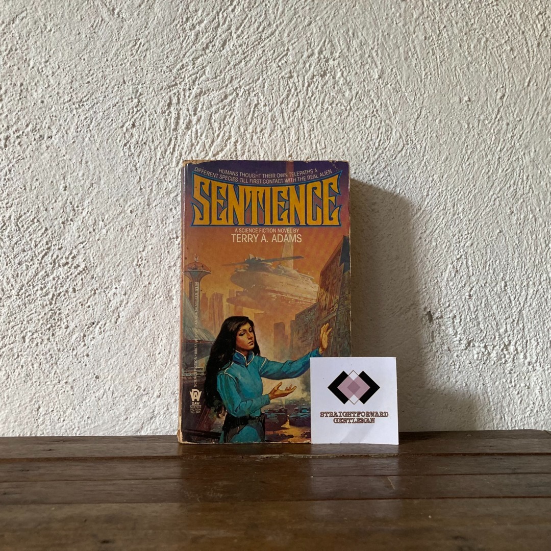 SENTIENCE BY TERRY A. ADAMS MMPB, Hobbies & Toys, Books & Magazines ...