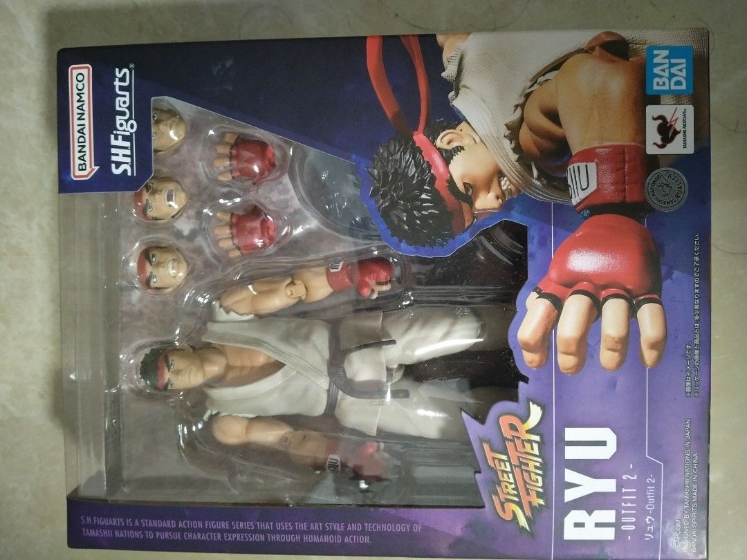 Shf Ryu (Category: Toy Figures) located in Singapore. Submitted by play2learnlah (Listing ID 1337212421, Image 1). Description: .