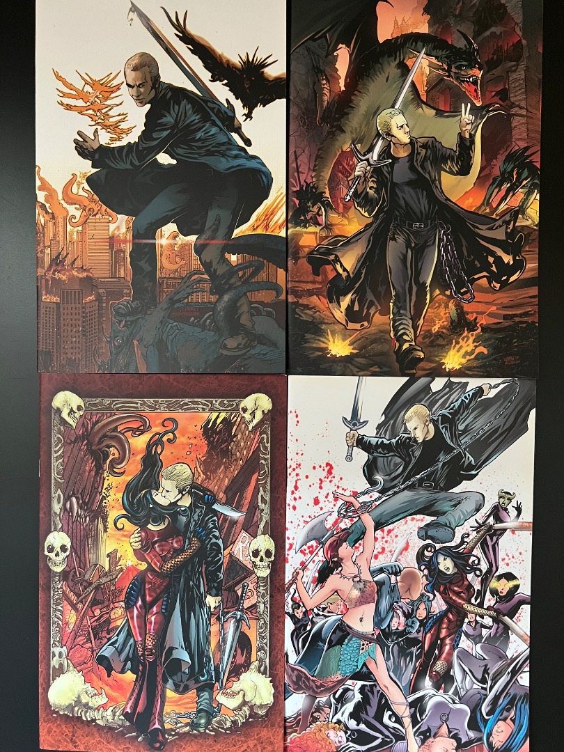 Spike: After the Fall #1-4 (Virgin Variant Covers), Complete, Hobbies ...