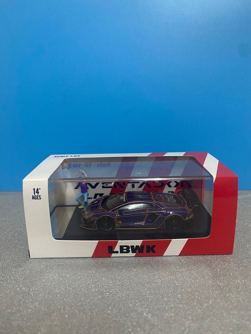Star Model LBWK Lamborghini Aventador & 1 Free Premium Hotwheels ...