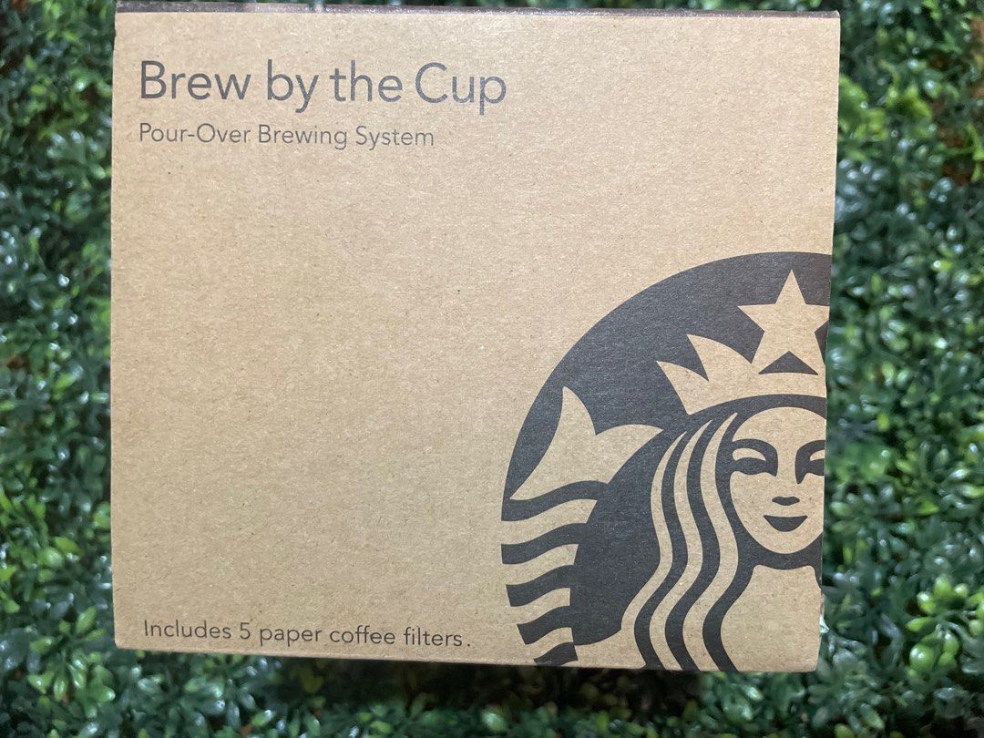 Starbucks ceramic pour-over (295 ml) (Category: Coffee & Tea Tableware) located in Cainta. Submitted by j.c.v_68 (Listing ID 1337214948, Image 2). Description: 100% original / authentic 💯 Comes with original packaging & paper bag Size: 295 ml / 10 oz SRP: 1495 Color: white.