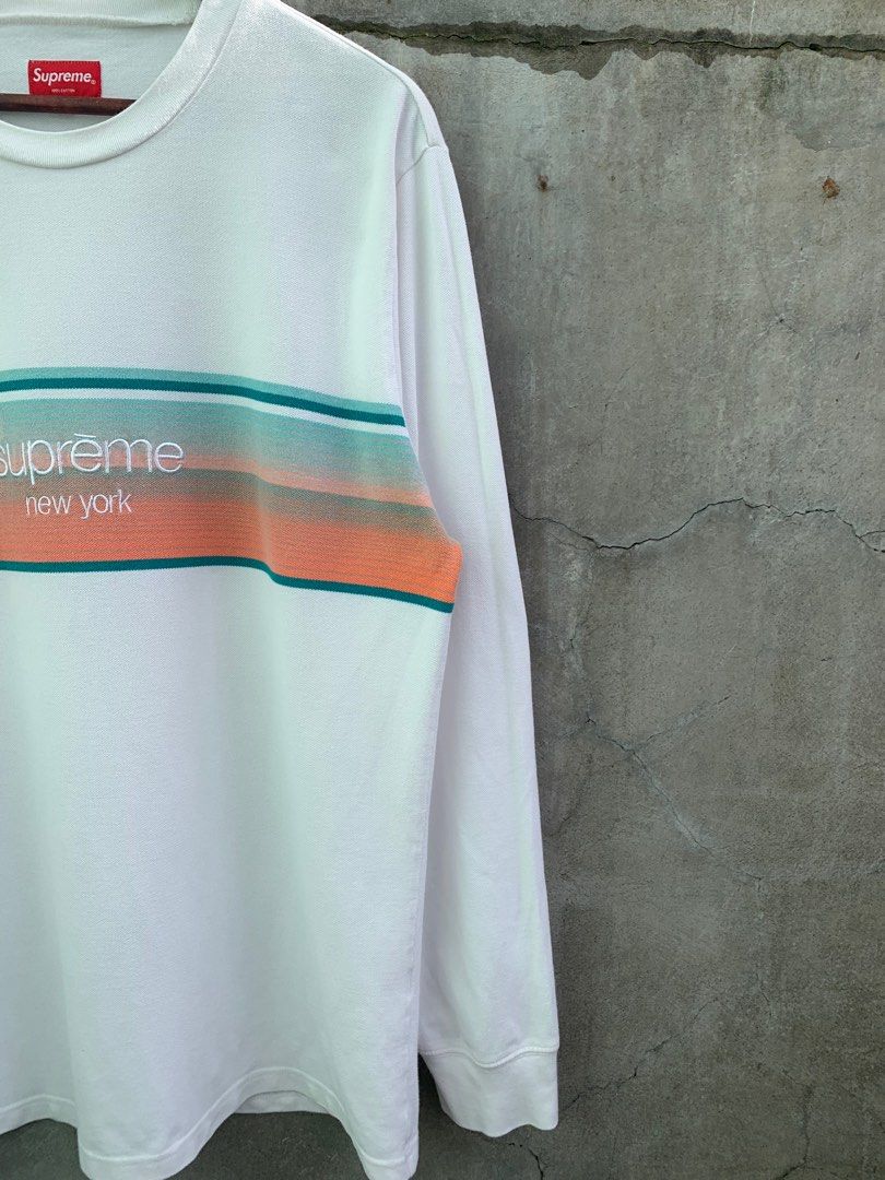 Supreme shadow stripe long sleeve 2025