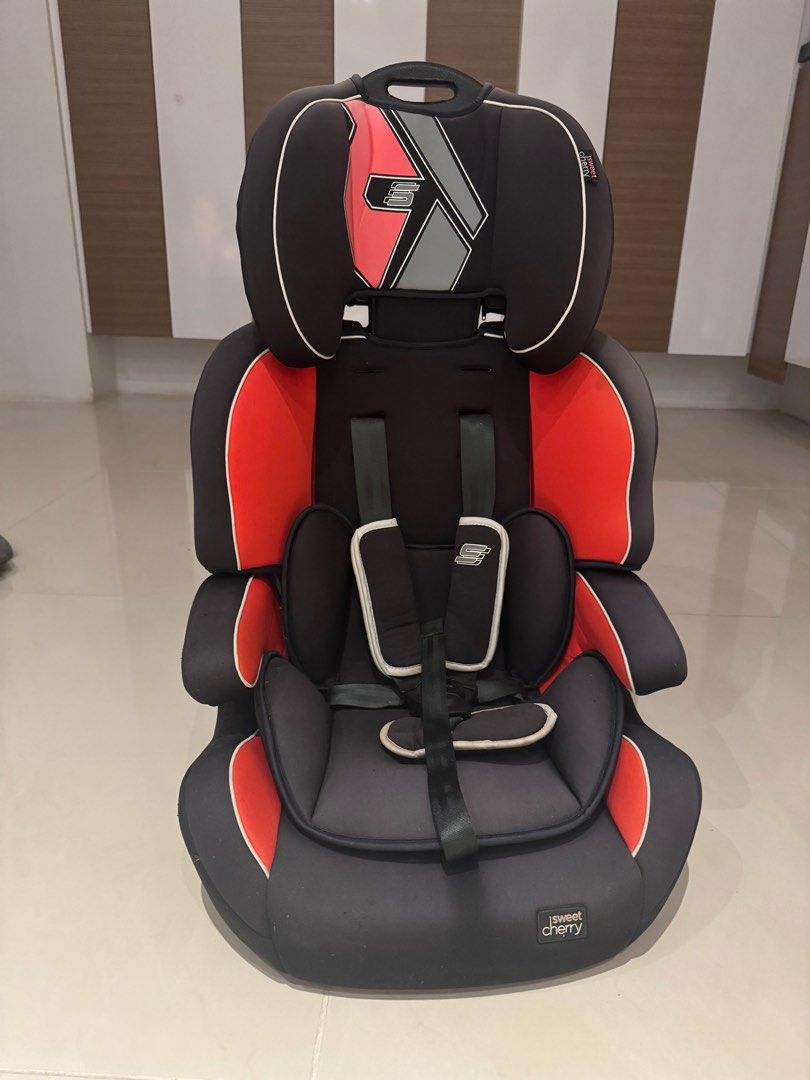 Sweet cherry booster seat top