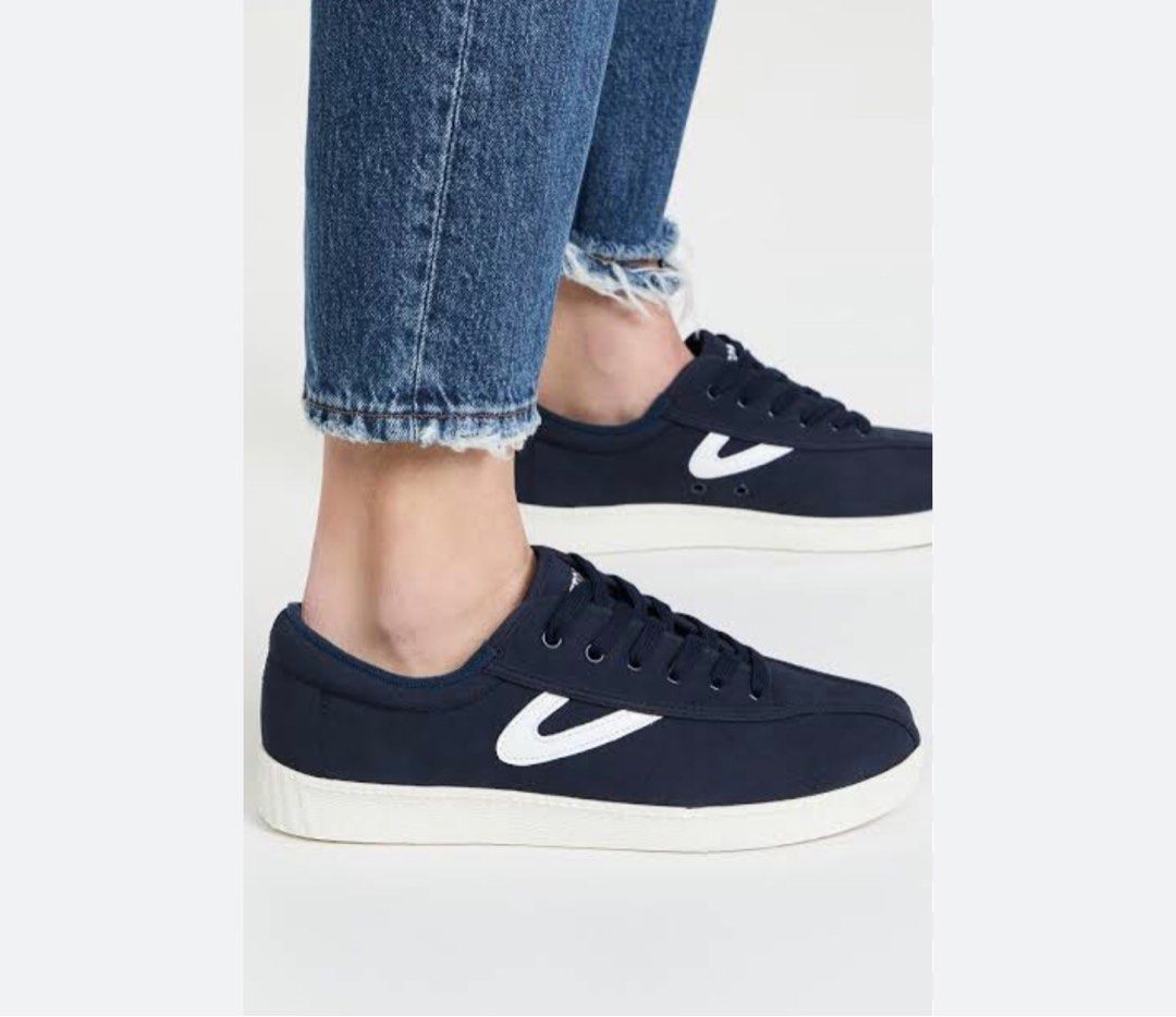 Tretorn Navy Blue WTNylitePlus Women s Fashion Footwear Sneakers on Carousell