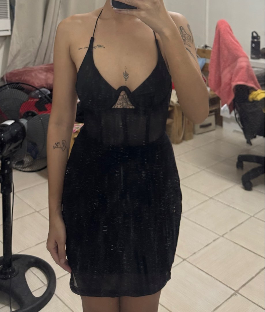 Sleeveless Mesh Casual Top And Skirt Set