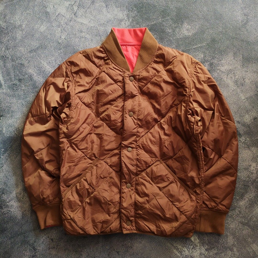 Uniqlo u warm padded reversible blouson top